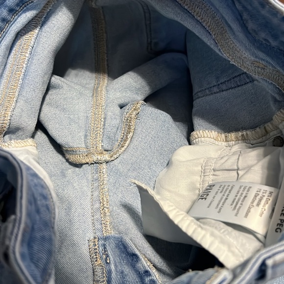 Paige Skyline Ankle Peg Light Blue distressed jeans Size 28 photo measurements - Picture 11 of 11